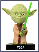 Yoda from Star Wars - Wobblers manufactured by Funko [Loose]