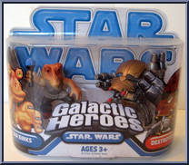 Jar Jar Binks / Destroyer Droid Action Figure