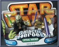 Kit Fisto / Mace Windu Action Figure