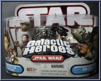 Princess Leia (in Boushh Disguise) / Han Solo Action Figure