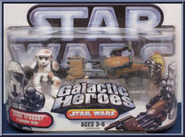 Scout Trooper / Speeder Bike from Star Wars - Galactic Heroes - Wave  8 manufactured by Hasbro [Front]