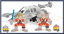 Snow Speeder from Star Wars - Galactic Heroes - Vehicles manufactured by Hasbro [Loose]