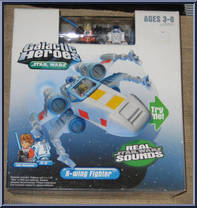 X-Wing Fighter from Star Wars - Galactic Heroes - Vehicles manufactured by Hasbro [Front]