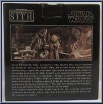 Commander Gree from Star Wars - Mini-Busts manufactured by Gentle Giant [Back]