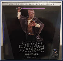 Mace Windu (Attack of the Clones) from Star Wars - Mini-Busts manufactured by Gentle Giant [Front]