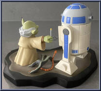 Yoda & R2-D2 (Animated) from Star Wars - Maquettes manufactured by Gentle Giant [Loose]
