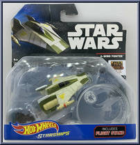 A-Wing Fighter from Star Wars - Hot Wheels Starships - Rogue One manufactured by Mattel [Front]
