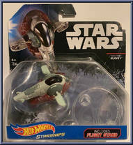 Boba Fett's Slave I from Star Wars - Hot Wheels Starships - Rogue One manufactured by Mattel [Front]
