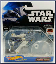 Fenn Rau's Mandalorian Fighter from Star Wars - Hot Wheels Starships - Rogue One manufactured by Mattel [Front]