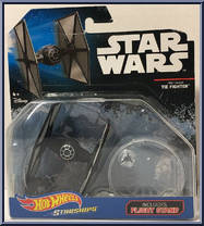 First Order TIE Fighter from Star Wars - Hot Wheels Starships - Rogue One manufactured by Mattel [Front]