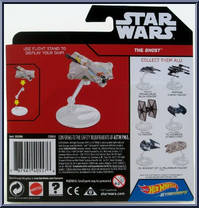Ghost from Star Wars - Hot Wheels Starships - Rogue One manufactured by Mattel [Back]