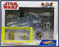 Hero & Villain Starships 11-Pack Action Figure