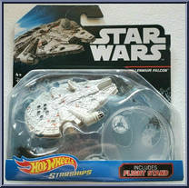 Millennium Falcon from Star Wars - Hot Wheels Starships - Rogue One manufactured by Mattel [Front]