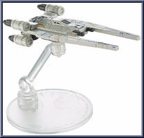 Rebel U-Wing Fighter from Star Wars - Hot Wheels Starships - Rogue One manufactured by Mattel [Loose]