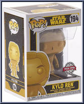 Kylo Ren (Gold) from Star Wars - Last Jedi - Pop! Vinyl Figures manufactured by Funko [Front]