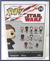 Princess Leia from Star Wars - Last Jedi - Pop! Vinyl Figures manufactured by Funko [Back]