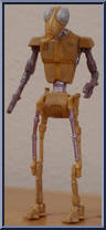 BG-J38 from Star Wars - Legacy Collection - Red / White Card - Build A Droids manufactured by Hasbro [Loose]