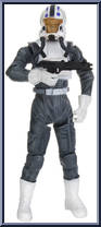 Clone Pilot from Star Wars - Legacy Collection - Blue / White Cards manufactured by Hasbro [Loose]