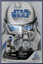Clone Trooper (Coruscant Landing Platform) from Star Wars - Legacy Collection - Blue / White Cards manufactured by Hasbro [Front]