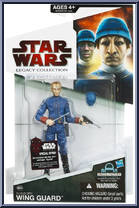 Cloud City Wing Guard (White) from Star Wars - Legacy Collection - Red / White Cards manufactured by Hasbro [Front]