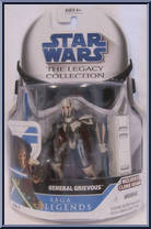 General Grievous from Star Wars - Legacy Collection - Blue / White Cards manufactured by Hasbro [Front]