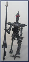 IG Lancer Droid from Star Wars - Legacy Collection - Blue / White Cards manufactured by Hasbro [Loose]