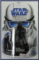 Imperial Engineer from Star Wars - Legacy Collection - Blue / White Cards manufactured by Hasbro [Front]