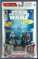 Jarael / Rohlan Dyre (Knights of the Old Republic) from Star Wars - Legacy Collection - Comic Packs - Exclusives - Entertainment Earth manufactured by Hasbro [Front]
