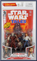 Kyle Katarn / Yuuzhan Vong (Star Wars Tales) from Star Wars - Legacy Collection - Comic Packs - Red / White Packaging manufactured by Hasbro [Front]