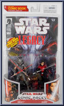 Darth Krayt / Sigel Dare (Legacy) from Star Wars - Legacy Collection - Comic Packs - Red / White Packaging manufactured by Hasbro [Front]