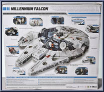 Millennium Falcon from Star Wars - Legacy Collection - Vehicles manufactured by Hasbro [Back]