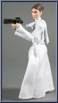 Princess Leia (Medical Frigate) from Star Wars - Legacy Collection - Blue / White Cards manufactured by Hasbro [Loose]