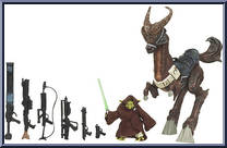 Yoda & Kybuck Action Figure