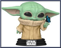 Grogu (with Butterfly) Action Figure