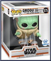 Grogu (Macy's Thanksgiving Day Parade) (Handlers) from Star Wars - Mandalorian - Pop! Vinyl Figures manufactured by Funko [Front]