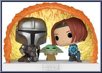 Grogu Force Barrier from Star Wars - Mandalorian - Pop! Vinyl Figures manufactured by Funko [Loose]