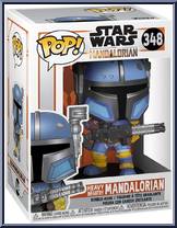 Heavy Infantry Mandalorian from Star Wars - Mandalorian - Pop! Vinyl Figures manufactured by Funko [Front]