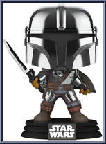 Mandalorian (with Darksaber) (Glows in the Dark) Action Figure