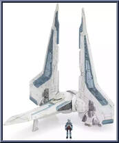 Bo Katan's Gauntlet (Armada) (Starfighter Class) from Star Wars - Micro Galaxy Squadron - Series 6 manufactured by Jazwares [Loose]