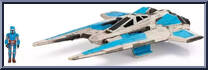 Fang Fighter (Starfighter Class) from Star Wars - Micro Galaxy Squadron - Series 6 manufactured by Jazwares [Loose]