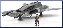 Pirate Snub Fighter (Light Armor) from Star Wars - Micro Galaxy Squadron - Series 6 manufactured by Jazwares [Loose]