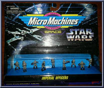 Imperial Officers from Star Wars - Micro Machines - X-Wing Packaging manufactured by Galoob [Front]