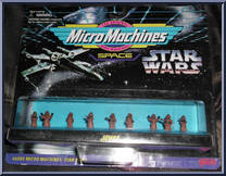 Jawas from Star Wars - Micro Machines - X-Wing Packaging manufactured by Galoob [Front]