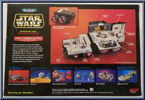 Luke's Binoculars / Yavin Rebel Base from Star Wars - Micro Machines - Playsets - Silver Bars Packaging manufactured by Galoob [Back]