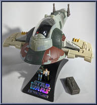 Slave I (Boba Fett / Han Solo) from Star Wars - Micro Machines - Action Fleet manufactured by Galoob [Loose]