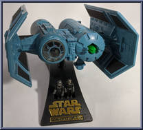 Tie Bomber from Star Wars - Micro Machines - Action Fleet manufactured by Galoob [Loose]