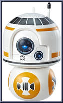 BB-8 from Star Wars - Mighty Muggs - 2017 Series manufactured by Hasbro [Loose]