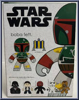 Boba Fett from Star Wars - Mighty Muggs - Series 1 manufactured by Hasbro [Back]