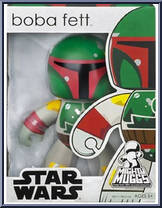 Boba Fett from Star Wars - Mighty Muggs - Series 1 manufactured by Hasbro [Front]