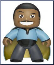 Lando Calrissian (Smuggler Outfit) from Star Wars - Mighty Muggs - Series 3 manufactured by Hasbro [Loose]